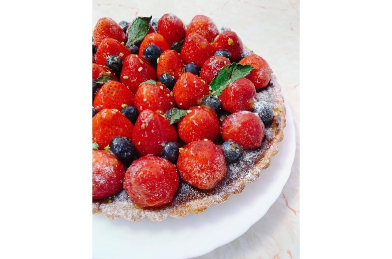 士多啤梨藍莓朱古力批